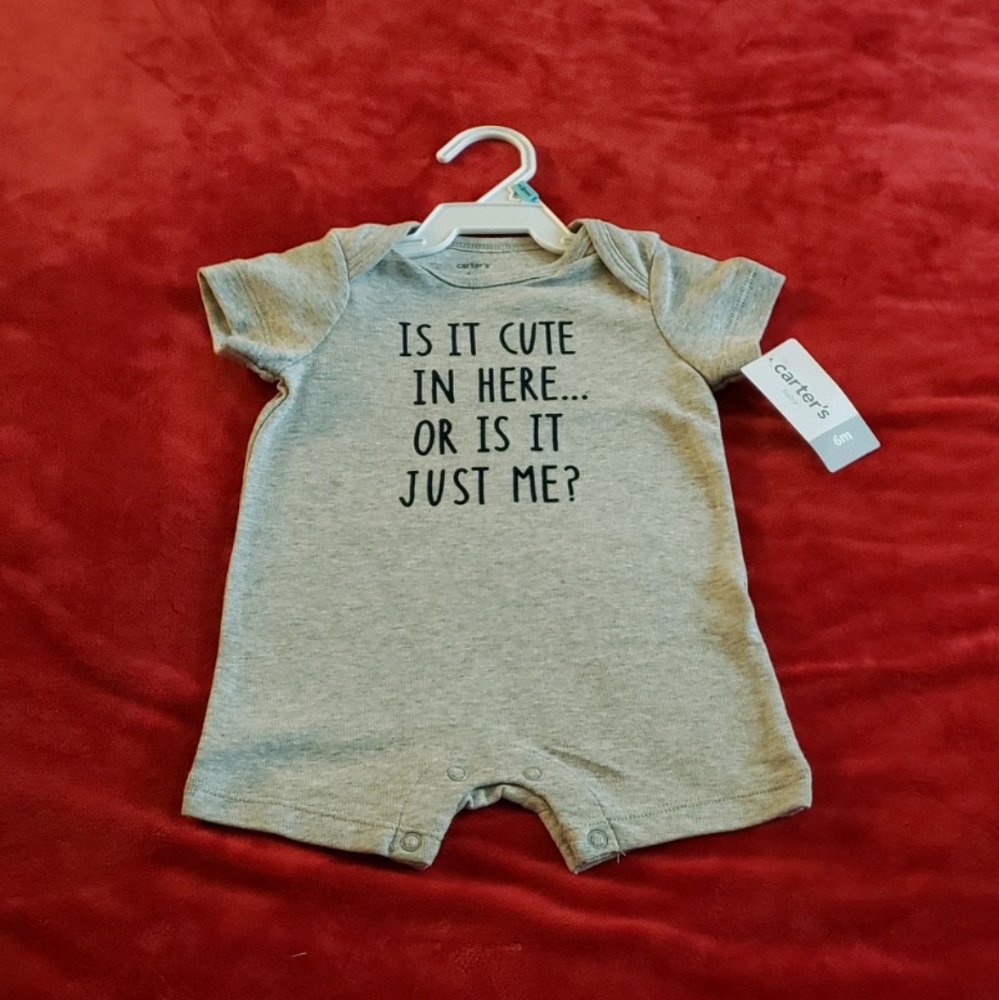 Gray Carter's Romper - Picture 2 of 2